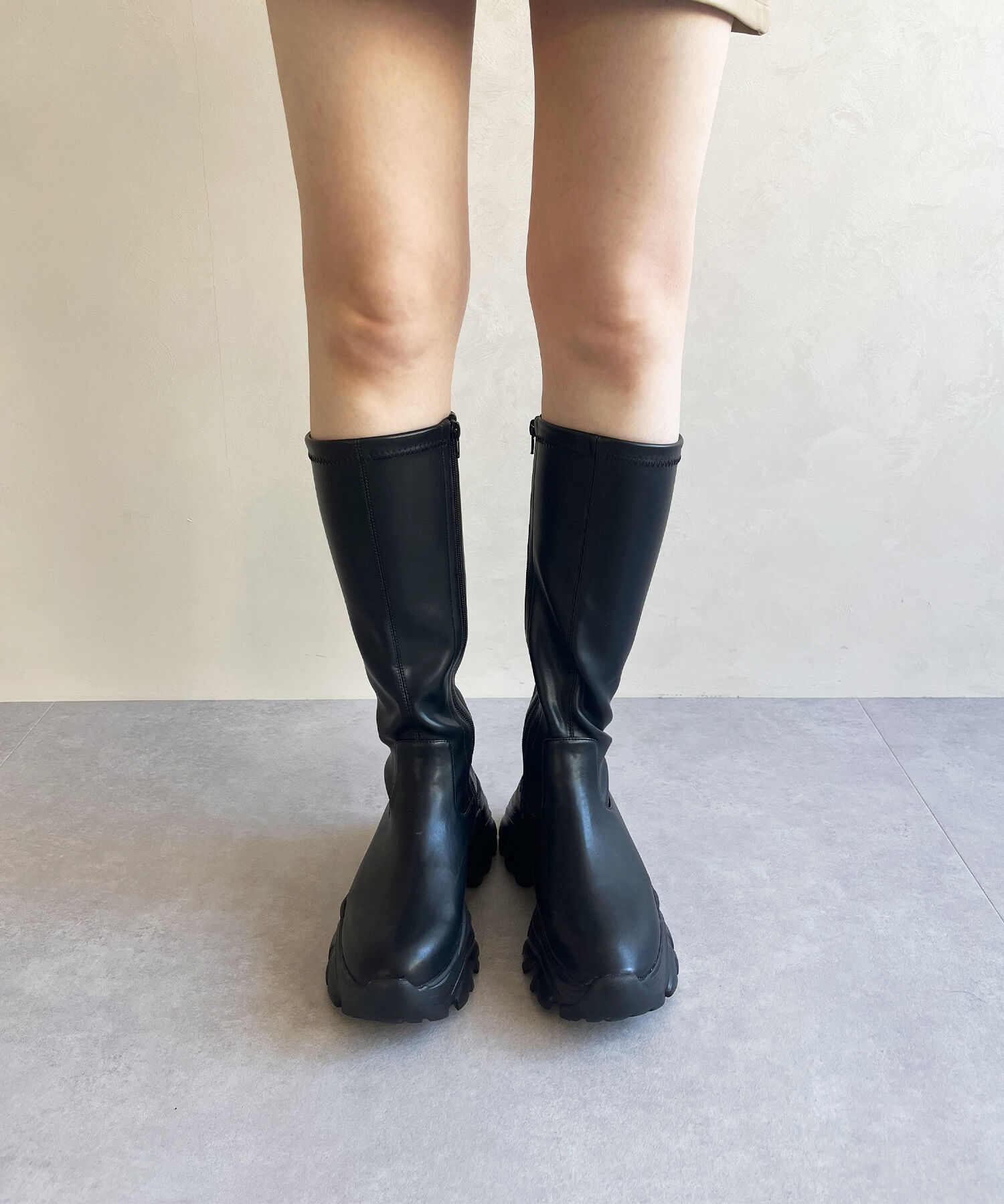 ORiental TRaffic「2024秋冬新作スニーカーソールロングブーツ/41503」|ロングブーツ|