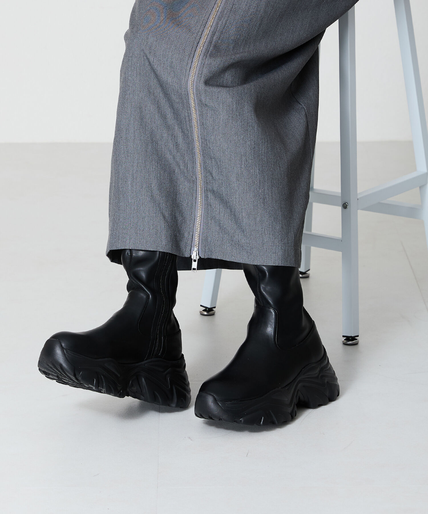 ORiental TRaffic「2024秋冬新作スニーカーソールロングブーツ/41503」|ロングブーツ|