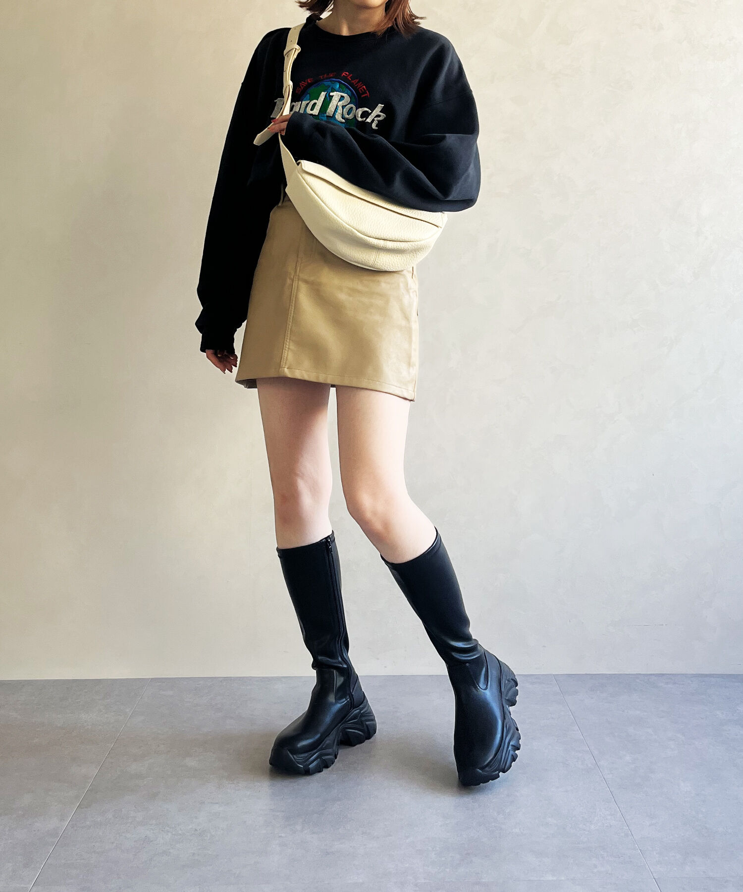 ORiental TRaffic「2024秋冬新作スニーカーソールロングブーツ/41503」|ロングブーツ|