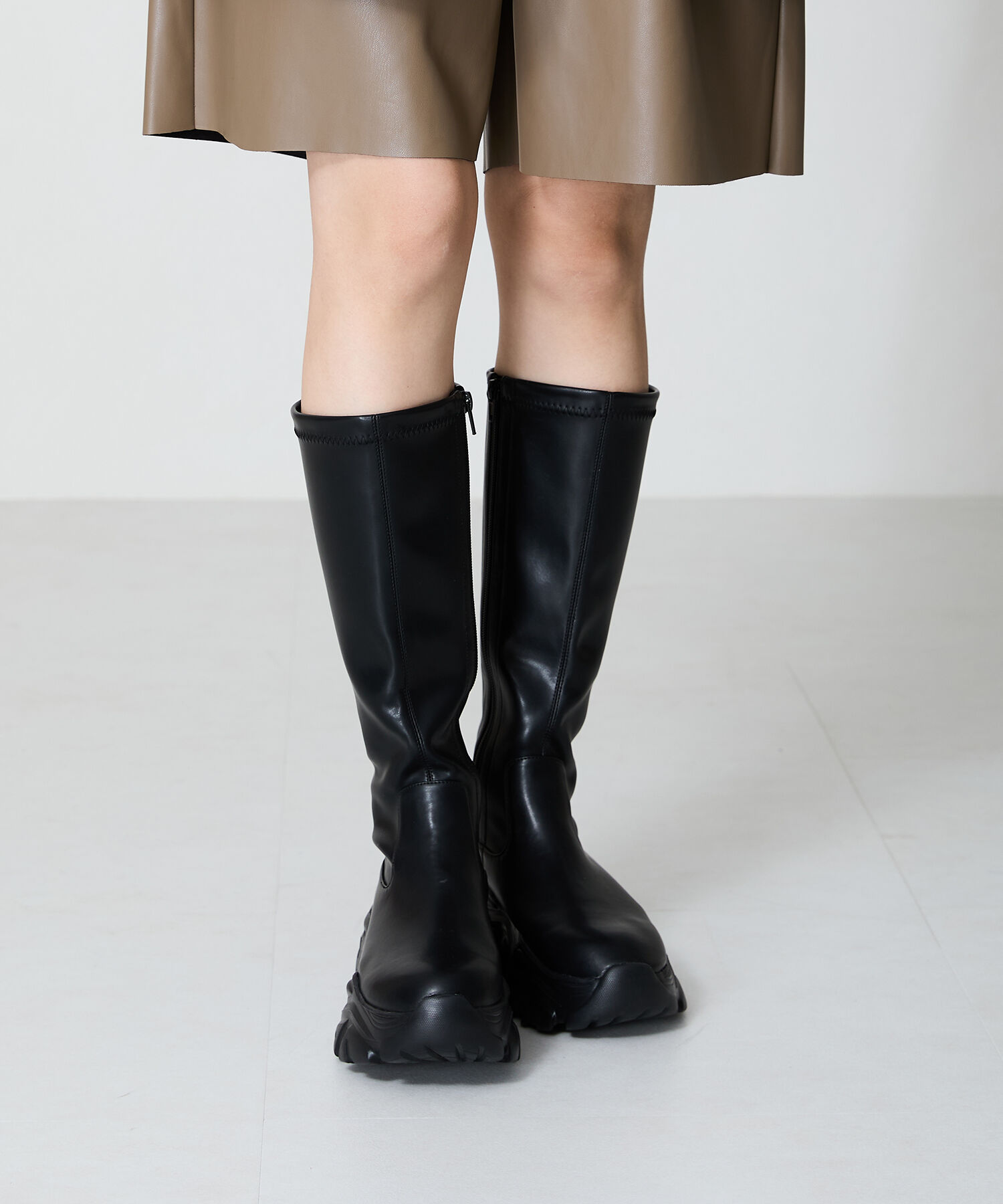 ORiental TRaffic「2024秋冬新作スニーカーソールロングブーツ/41503」|ロングブーツ|