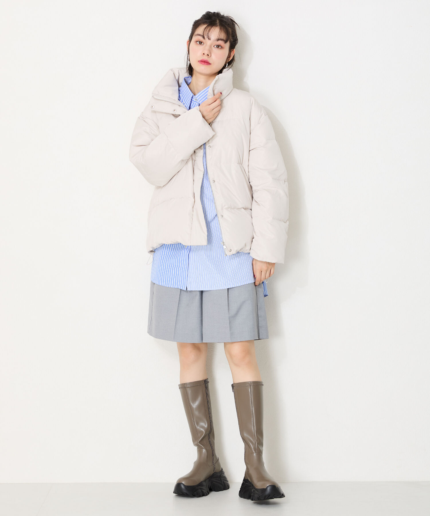 ORiental TRaffic「2024秋冬新作スニーカーソールロングブーツ/41503」|ロングブーツ|