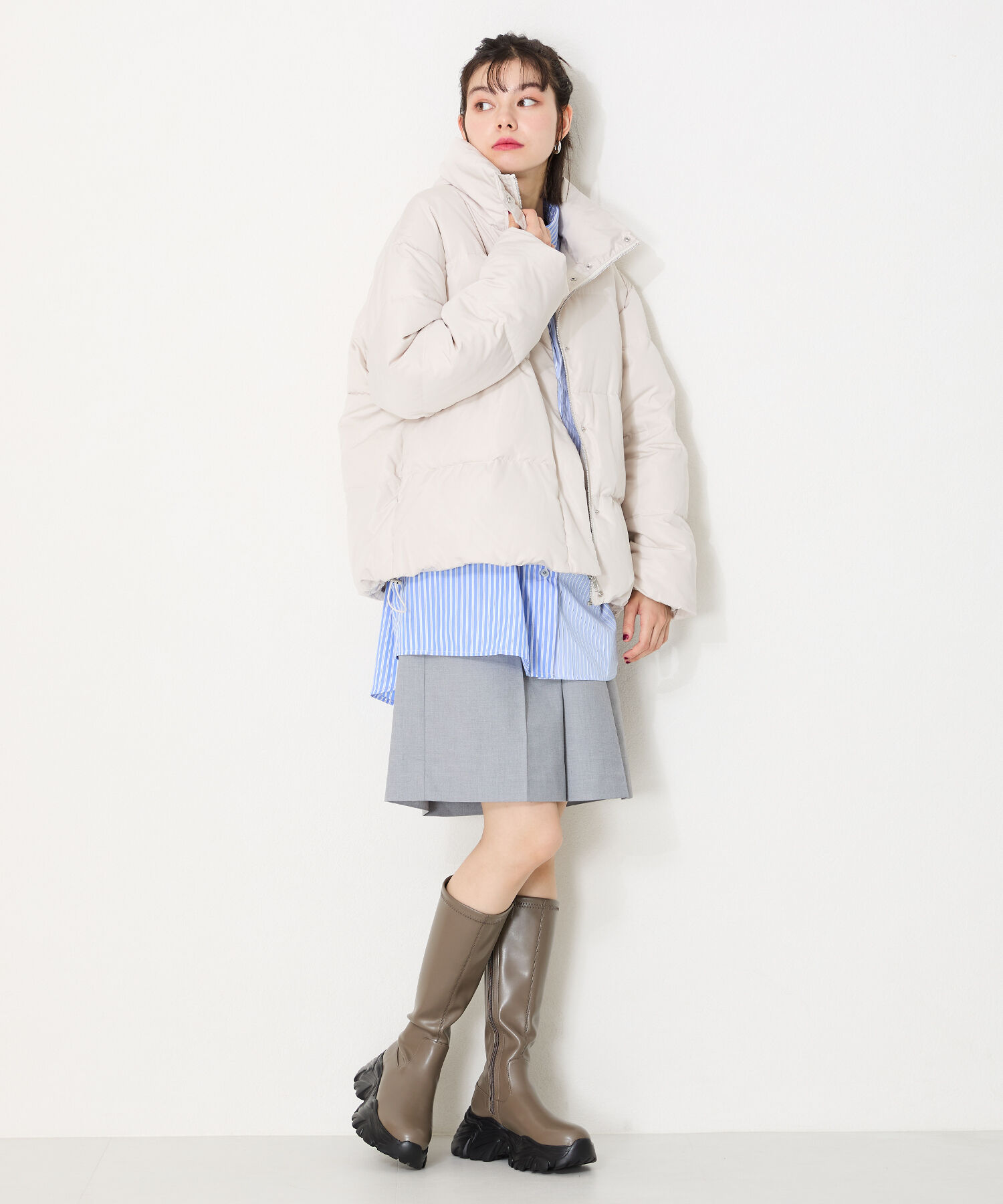 ORiental TRaffic「2024秋冬新作スニーカーソールロングブーツ/41503」|ロングブーツ|