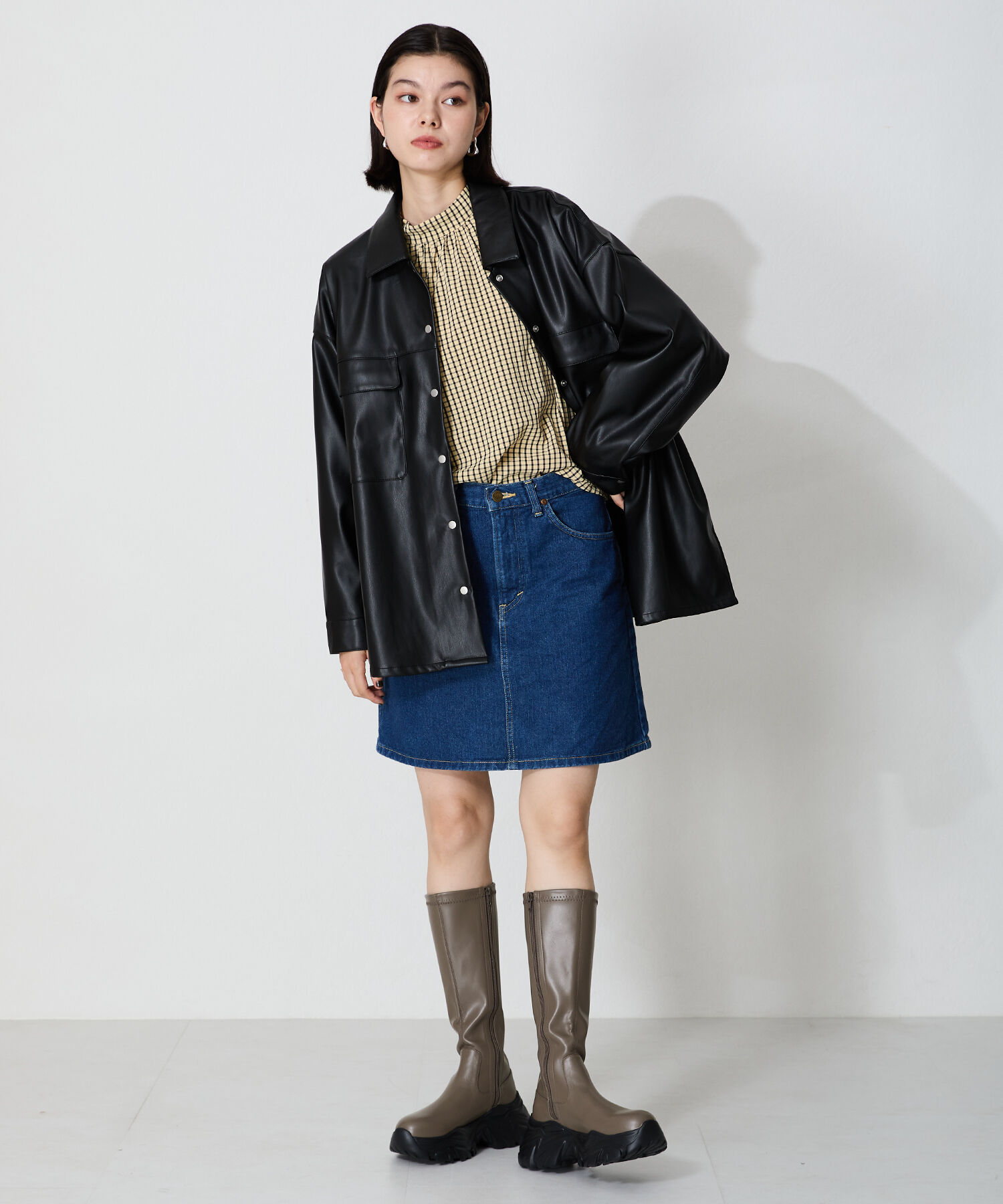 ORiental TRaffic「2024秋冬新作スニーカーソールロングブーツ/41503」|ロングブーツ|