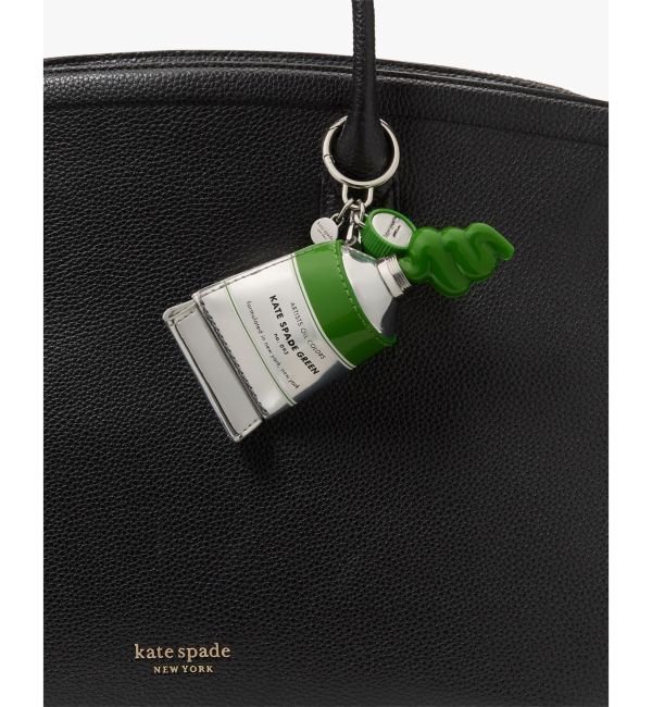 kate spade new york「スクイーズ シャイニー メタリック ペイント チューブ キー フォブ」|ストラップ|