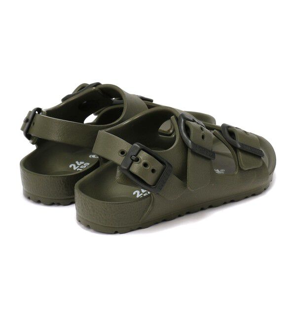 BIRKENSTOCK「【ビルケンシュトック】ミラノ イーブイエー/カーキ EVA/サンダル キッズ/MILANO」|サンダル|