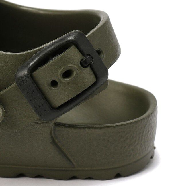 BIRKENSTOCK「【ビルケンシュトック】ミラノ イーブイエー/カーキ EVA/サンダル キッズ/MILANO」|サンダル|
