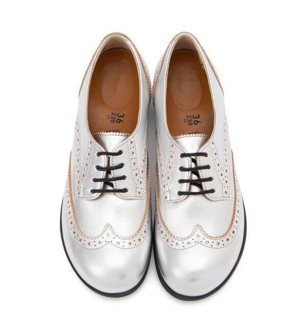 BIRKENSTOCK「【ビルケンシュトック】ララミーロー/シルバー ナチュラルレザー/シューズ レディース」|ビジネス・ドレスシューズ|