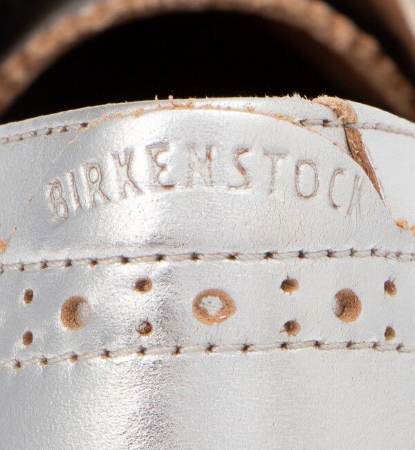 BIRKENSTOCK「【ビルケンシュトック】ララミーロー/シルバー ナチュラルレザー/シューズ レディース」|ビジネス・ドレスシューズ|