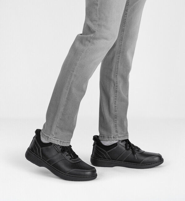 Orthofeet「【オーソフィート】ピエール ワイド/ブラック ナチュラルレザー/シューズ メンズ/Orthofeet」|スニーカー|