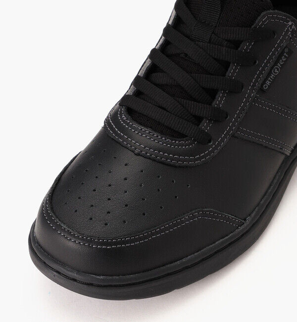 Orthofeet「【オーソフィート】ピエール ワイド/ブラック ナチュラルレザー/シューズ メンズ/Orthofeet」|スニーカー|