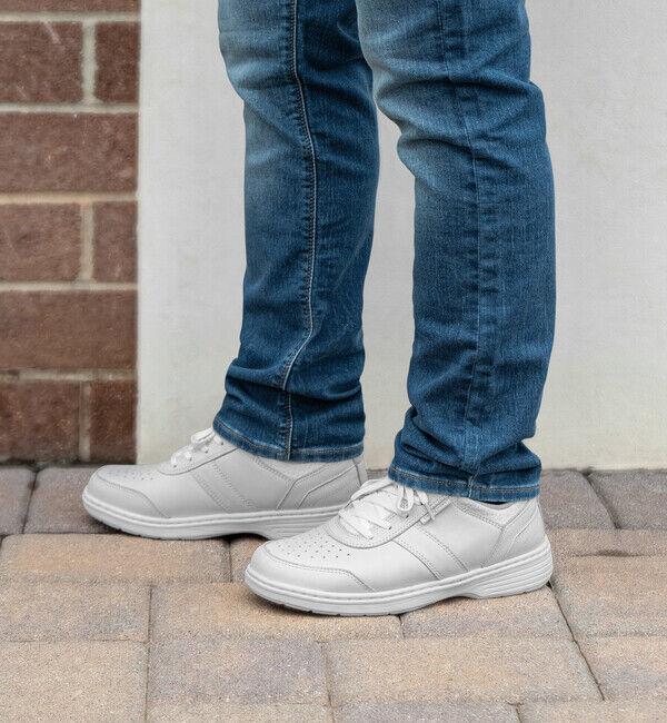 Orthofeet「【オーソフィート】ピエール ワイド/ホワイト ナチュラルレザー/シューズ メンズ/Orthofeet」|スニーカー|