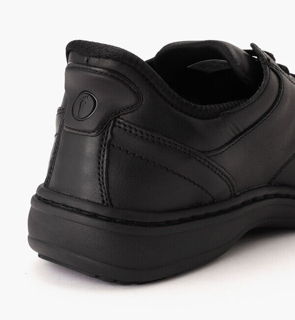 Orthofeet「【オーソフィート】クロード ワイド/ブラック ナチュラルレザー/シューズ メンズ」|スニーカー|