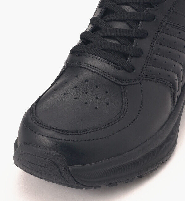 Orthofeet「【オーソフィート】ナビゲート ミディアム/ブラック ナチュラルレザー/シューズ メンズ」|スニーカー|