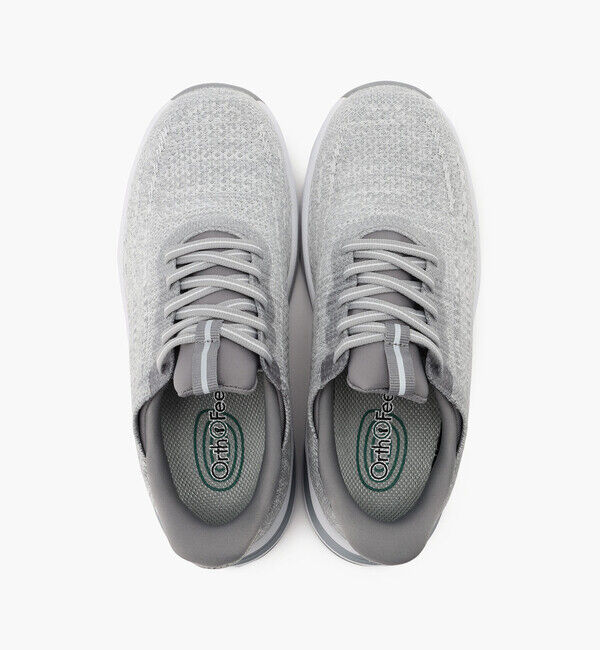 Orthofeet「【オーソフィート】ニラ ワイド/ライトグレー テキスタイル/シューズ レディース/Orthofeet」|スニーカー|