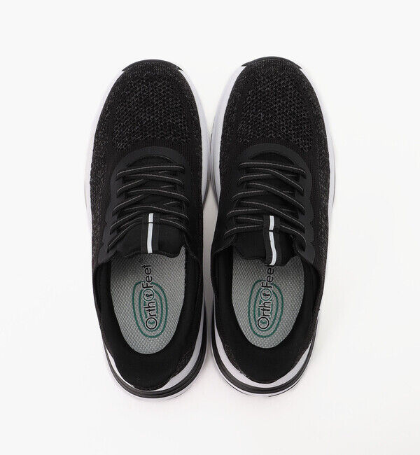 Orthofeet「【オーソフィート】ニラ ミディアム/ブラック テキスタイル/シューズ レディース/Orthofeet」|スニーカー|