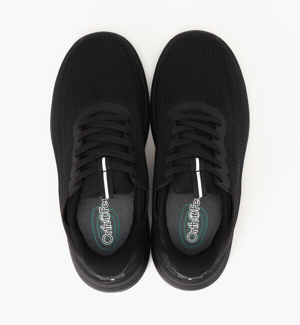 Orthofeet「【オーソフィート】ニラ ワイド/ブラック テキスタイル/シューズ レディース/Orthofeet」|スニーカー|