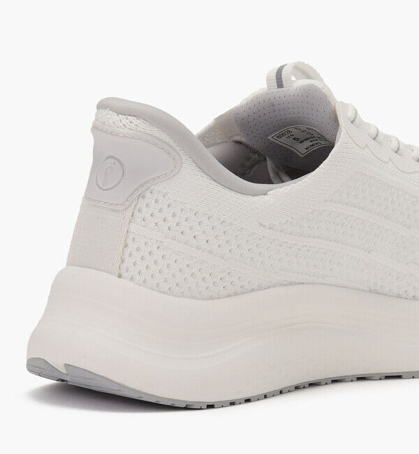 Orthofeet「【オーソフィート】ニラ ワイド/ホワイト テキスタイル/シューズ レディース/Orthofeet」|スニーカー|