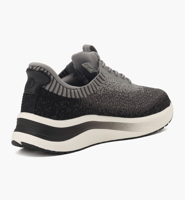 Orthofeet「【オーソフィート】ニラ ミディアム/ブラック グレーマルチ テキスタイル/シューズ レディース」|スニーカー|