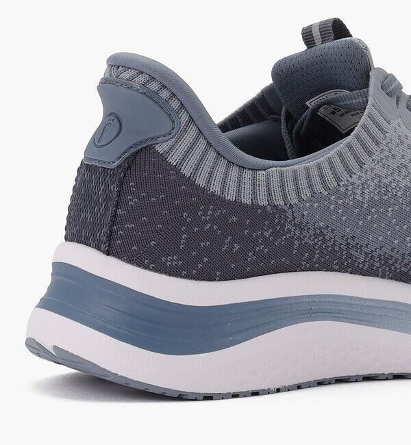 Orthofeet「【オーソフィート】ニラ ワイド/スレートブルー テキスタイル/シューズ レディース」|スニーカー|