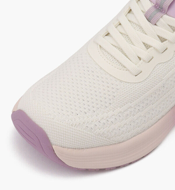 Orthofeet「【オーソフィート】ニラ ミディアム/ホワイト ラベンダー テキスタイル/シューズ レディース」|スニーカー|