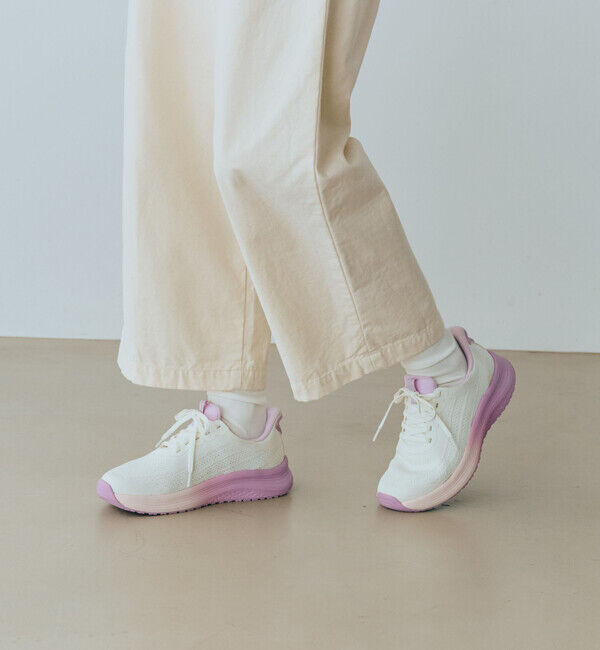 Orthofeet「【オーソフィート】ニラ ミディアム/ホワイト ラベンダー テキスタイル/シューズ レディース」|スニーカー|