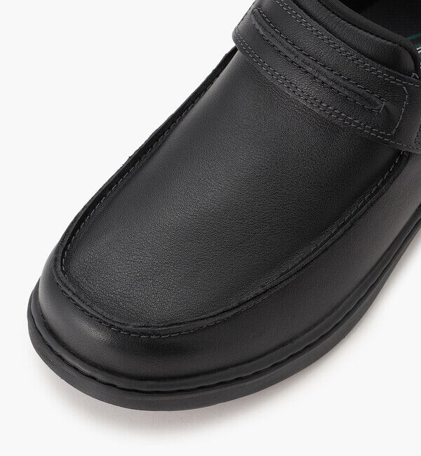 Orthofeet「【オーソフィート】エグゼヴィア ワイド/ブラック ナチュラルレザー/シューズ メンズ」|スニーカー|