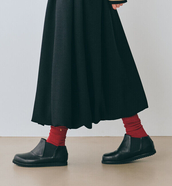 BENEXY「【ベネクシー】100W スリム/ブラック ナチュラルレザー/ブーツ メンズ レディース」|ショートブーツ|ブラック