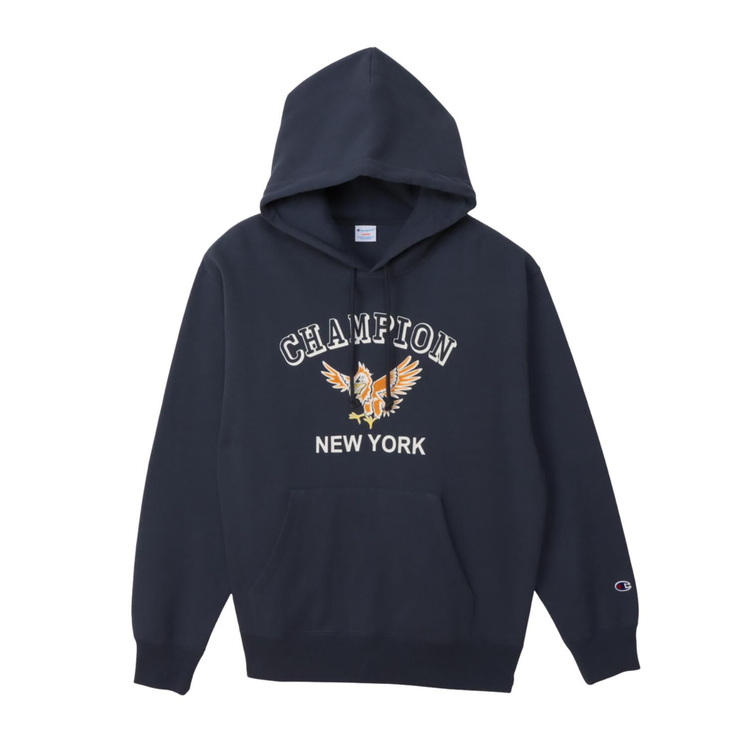 CHAMPION「【Champion】M HOODED SWEATSHIRT」|パーカー|ブルー