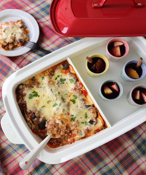 BRUNO「ホットプレートグランデ用仕切り鍋」|食器・キッチングッズ|