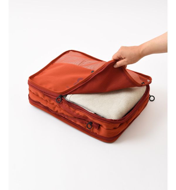 MILESTO「MILESTO UTILITY 圧縮パッキングオーガナイザーダブルポケット 8L&times;2」|トラベルグッズ|