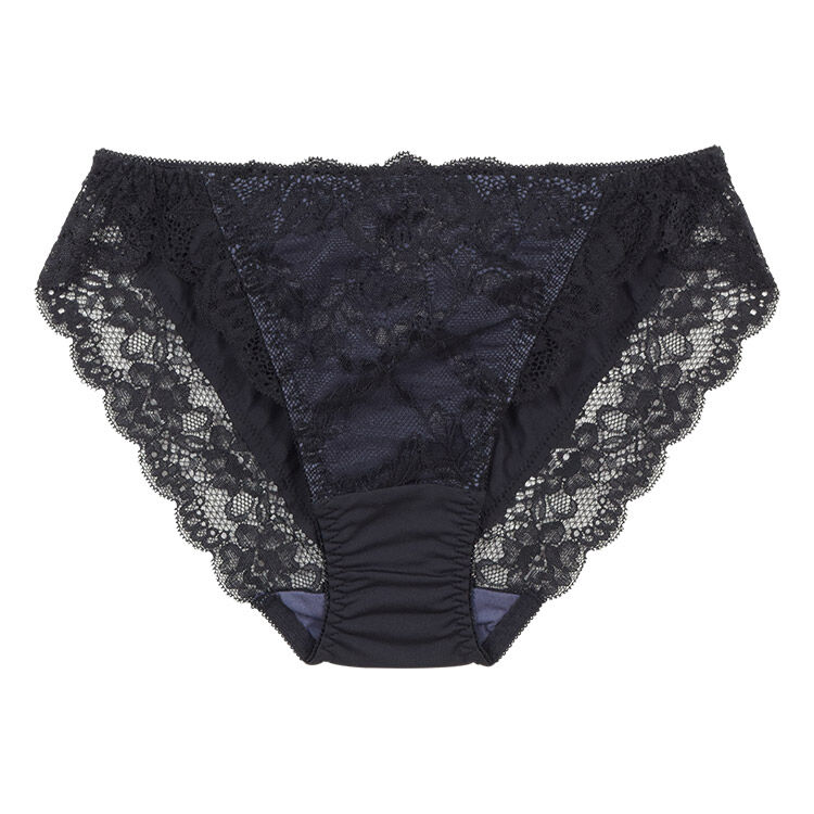 intesucre「アンテシュクレ ナイス谷間ブラ TBT007ペア スタンダードショーツ M-LL TSP007」|インナー|BK