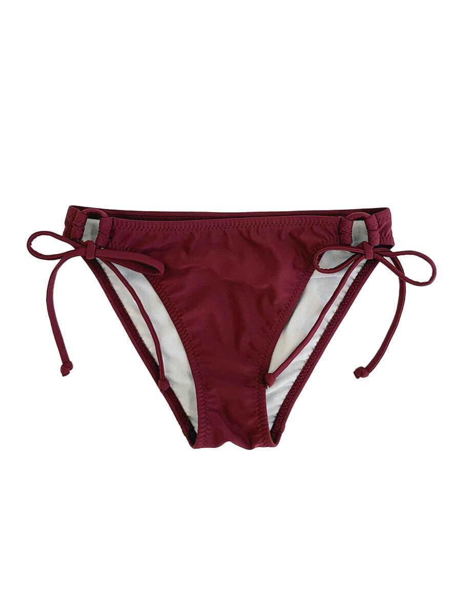 PEAK&PINE「【新作水着】無地クロッシーワイヤースタイルアップビキニ【Gカップ】」|ビキニ|