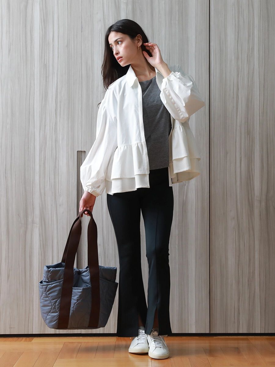 ALBOVE「バルーンスリーブブルゾン/ジャケット」|ブルゾン・スタジャン|