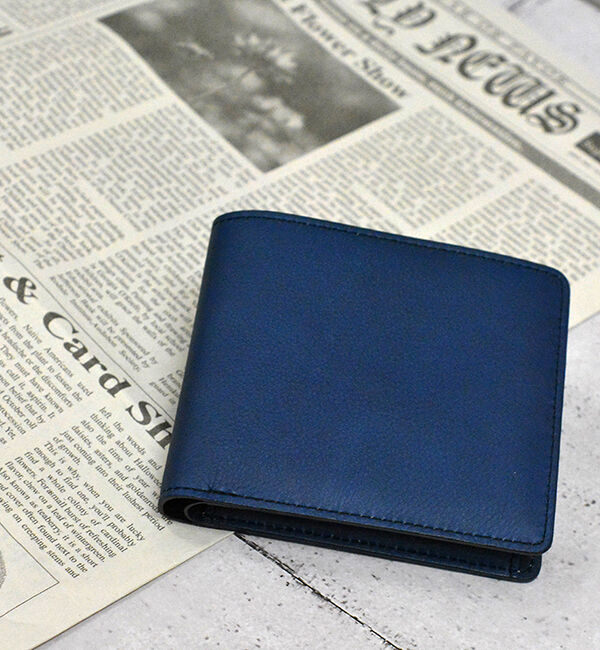 Kinuya Indigo「AWA-AI　二つ折り財布」|財布|