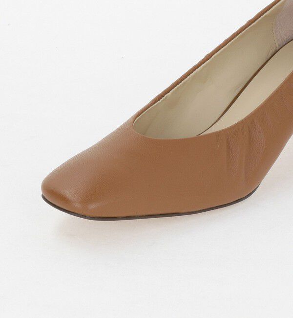 ODETTE E ODILE「ソフトスクエアシャーリング パンプス45&uarr;」|パンプス|