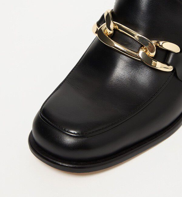 ODETTE E ODILE「チェーンヒールアップローファーパンプス55&uarr;」|パンプス|