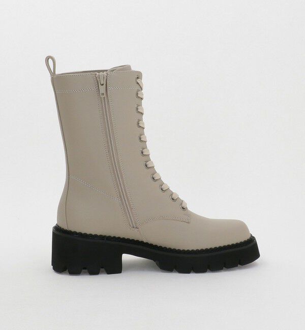 ODETTE E ODILE「スクエアレースアップ ショートブーツ55&uarr;」|ショートブーツ|