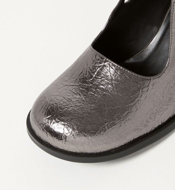 ODETTE E ODILE「＜SY＞ オブリークWストラップ パンプス55&uarr;」|パンプス|