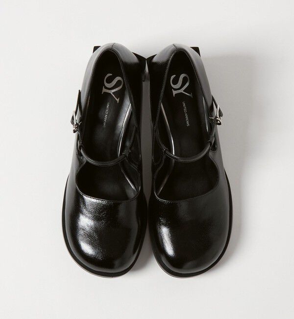 ODETTE E ODILE「＜SY＞ オブリークWストラップ パンプス55&uarr;」|パンプス|