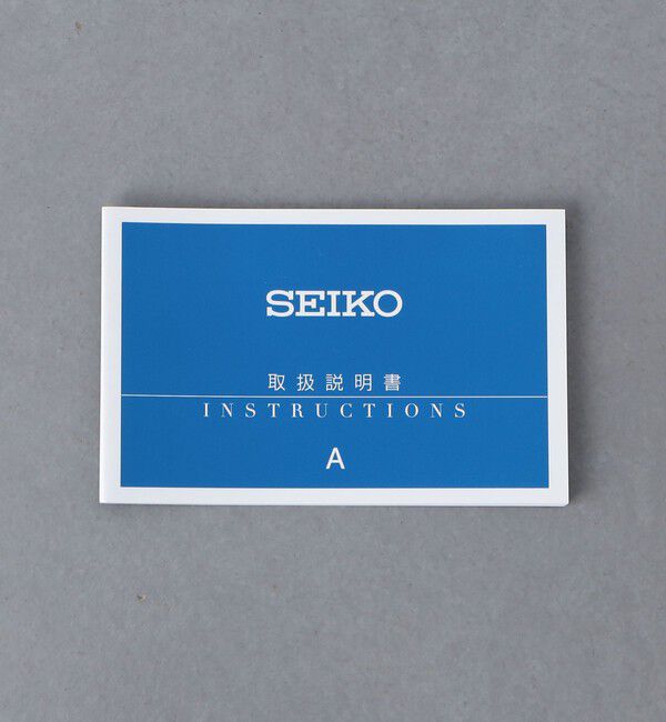 UNITED ARROWS「【別注】＜SEIKO＞スクエア レザー 腕時計」|腕時計|