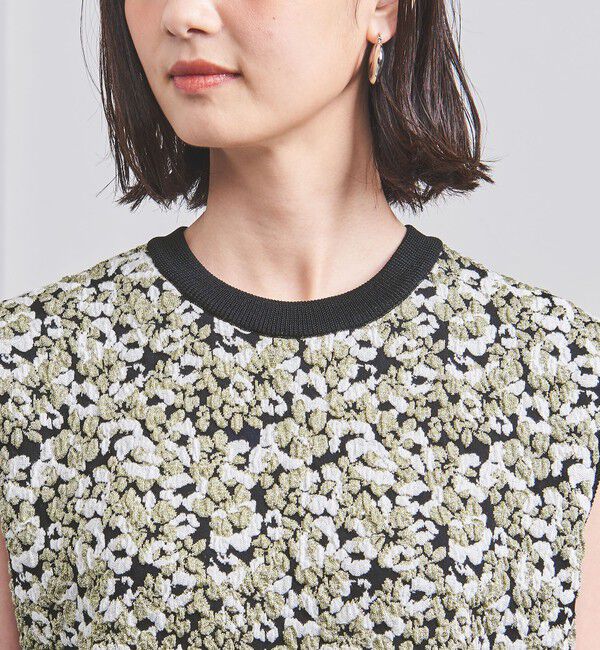 UNITED ARROWS「【別注】＜WRAPINKNOT＞ラメ ニットベスト -united LOVE project 2023」|ベスト・ジレ|