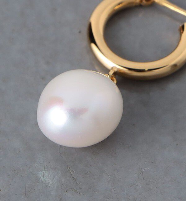 UNITED ARROWS「＜MARIHA＞月の夢 PRL フープピアス」|ピアス|