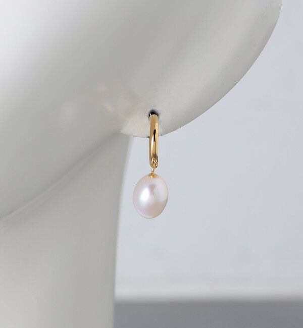 UNITED ARROWS「＜MARIHA＞月の夢 PRL フープピアス」|ピアス|