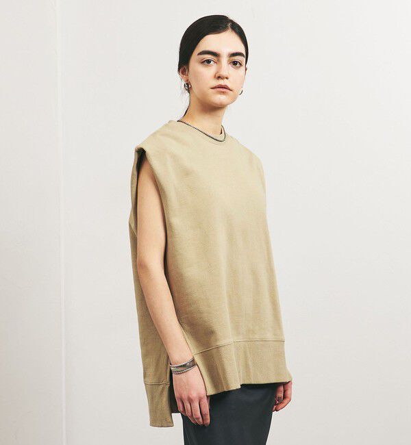 UNITED ARROWS「＜TO UNITED ARROWS＞HATAKE ウラケ ノースリーブ カットソー」|Tシャツ・カットソー|