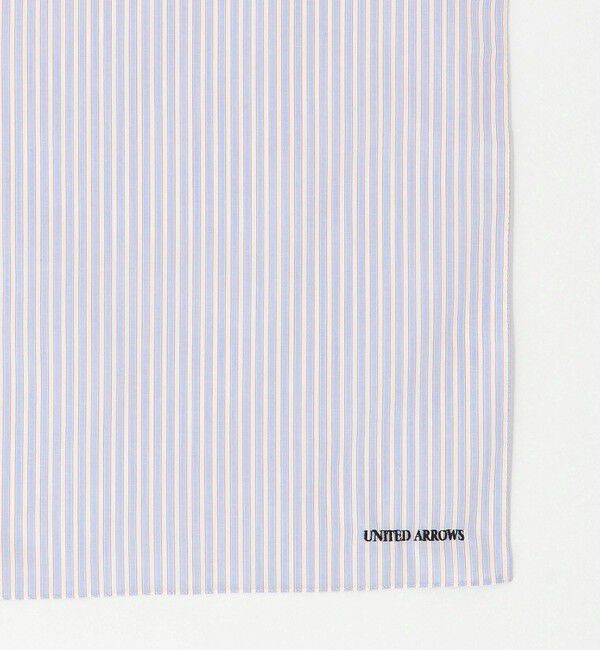 UNITED ARROWS「コットン ストライプ ハンカチ」|ハンカチ|