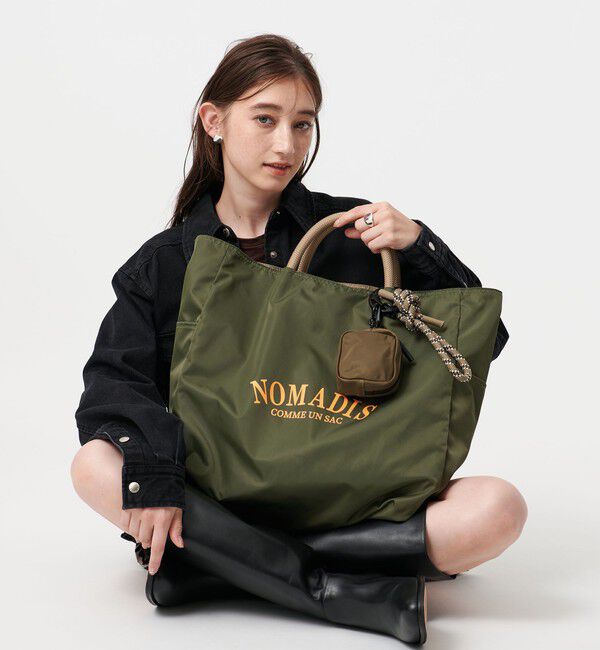 UNITED ARROWS「【別注】＜NOMADIS＞KNOT POUCH ストラップ」|チャーム・キーホルダー|