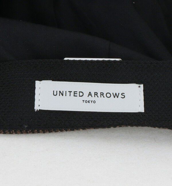 UNITED ARROWS「グレンチェック キャップ UV」|キャップ・キャスケット|