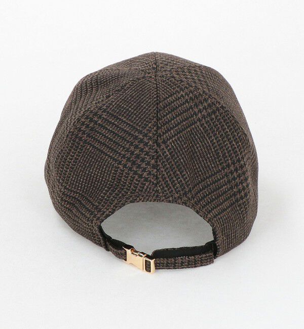 UNITED ARROWS「グレンチェック キャップ UV」|キャップ・キャスケット|