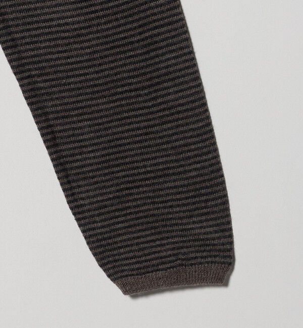UNITED ARROWS「＜Camoshita＞ボーダー ハイネック ロングスリーブ ニット」|ニット・セーター|