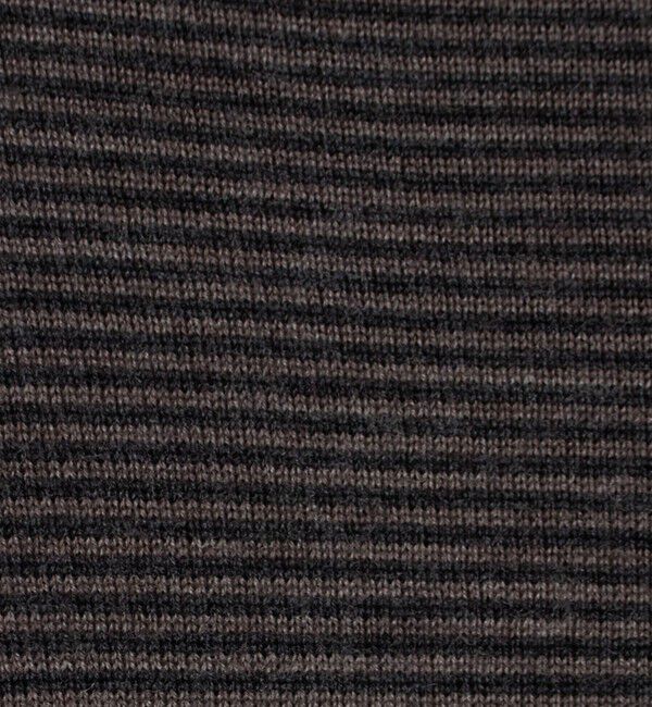 UNITED ARROWS「＜Camoshita＞ボーダー ハイネック ロングスリーブ ニット」|ニット・セーター|